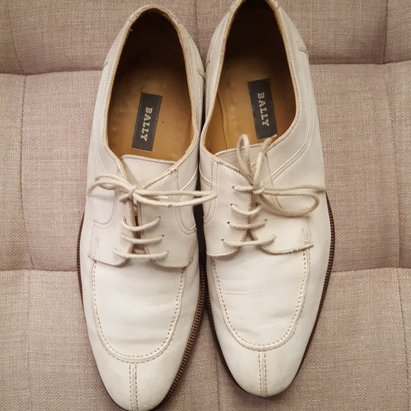 Bally men\'s shoes. creme color main image 5